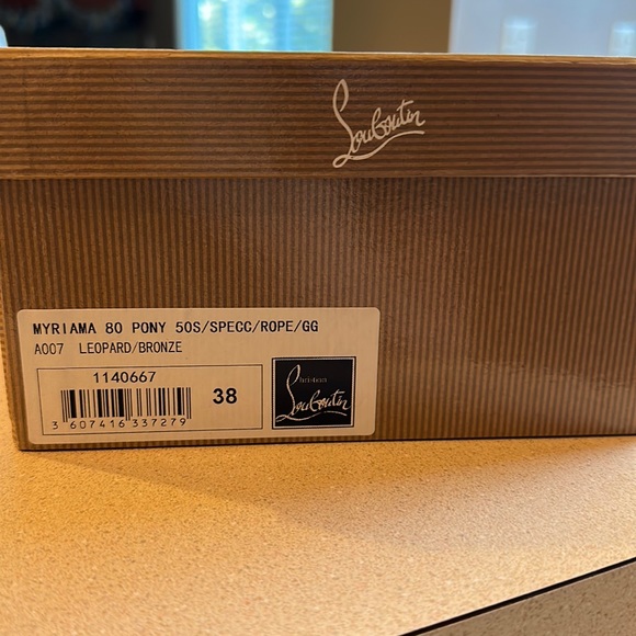 Christian Louboutin Leopard print high heels - Picture 4 of 7